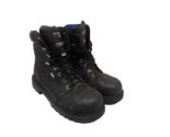 DAKOTA Men&#39;s 8&quot; 557 STCP HD3 Vibram Work Boots Black Size 9M - $85.49