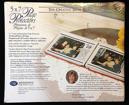 Creative Memories 5x7 Page Protectors Pack Retired 10 Sheets NIP NEW - £6.28 GBP