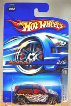 2006 Hot Wheels #82 Bone Blazers 2/5 AUDACIOUS Dark Blue w/Gold 5Y Spoke Wheels - £7.52 GBP