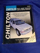 chilton auto repair manual, dodge ram 1500,2500,3500, Durango, Dakota ga... - $28.04