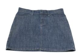 Gap Jeans Stretch Denim Mini Skirt Women&#39;s 4 Medium Blue Vintage Hong Kong - £15.82 GBP