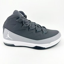 Jordan Air Deluxe Dark Grey White Wolf Grey Mens Basketball Sneakers 807717 003 - £87.77 GBP