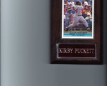 KIRBY PUCKETT PLAQUE BASEBALL MINNESOTA TWINS MLB   C - £0.77 GBP