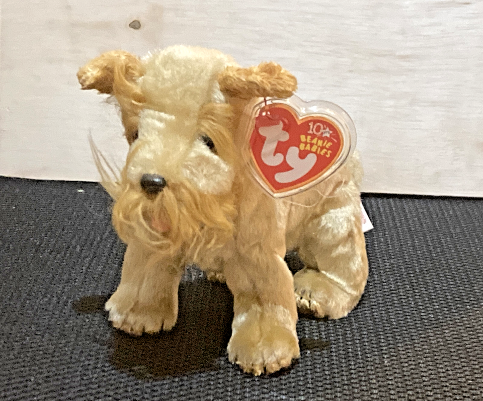 Schnitzel the Dog -Ty Beanie Baby - Pristine Condition / tag protector - $7.87