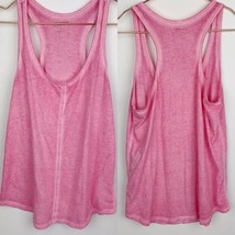 Arizona Pink Mineral Wash Racerback Tank - £7.19 GBP