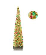 5FT Pop-Up Artificial Christmas Tree Collapsible Silver Pencil Indoor Ou... - $363.14 MXN 5FT Pop-Up Artificial Christmas Tree Collapsible Silver Pencil Indoor Ou... - $363.14 MXN
