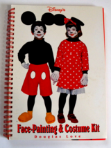 Disney&#39;s Face Painting and Costume Kit by Douglas Love (1997, Spiral)  BOOK ONLY - £7.71 GBP