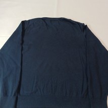 St John's Bay V-Neck Men's Blue Cotton Cashmere Blend Pullover Sweater Size XL image 12