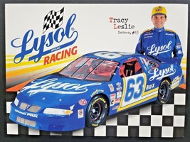 1997 Nascar Series Hero Driver Cards Tracy Leslie Lysol Racing #63 S43 - £2.35 GBP