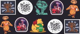 10 Alien E.T. Get High 420 Magic Seeds Weed Fun Cool MJ Vinyl Stickers - $4.21