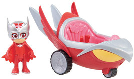 Owlette Owl Glider Figure Set Action Toys Kids Play Racers Vehicle Speed Turbo - £19.44 GBP