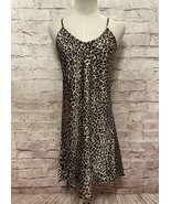 Paul Harris Design Nightgown Slip Women Large NEW Leopard Slinky Chemise... - £30.84 GBP