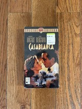 New Casablanca Special Edition Ingrid Bergman Humphrey Bogart VHS Movie Media - £13.77 GBP