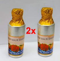 2x 12gr Super Malik Shamama Pure Natural Fragrance Perfume Oil Attar by Kannauj - £142.62 GBP