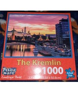 THE KREMLIN NEW FACTORY SEALED 1000 PC PUZZLE JIGSAW PUZZLE MATE 27 X 20 - £8.90 GBP