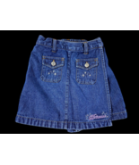 Vintage Disney Store Girls Skort Skirt Jean Denim PRINCESS Size 4 5 Y2K ... - $693.05 MXN