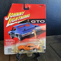 Johnny Lightning 1/64 GTO 1969 Custom Tiger Tail Diecast Orange - £7.98 GBP