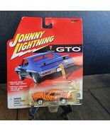 Johnny Lightning 1/64 GTO 1969 Custom Tiger Tail Diecast Orange - £7.88 GBP