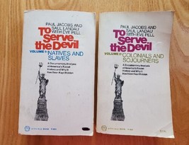 To Serve the Devil Natives and Slaves by Paul DuBois Jacobs 1971 Vol 1 a... - £100.84 GBP