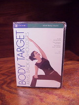 Body Target Arms, Backs and Shoulders DVD, Sealed, with Rodney Yee - £5.50 GBP