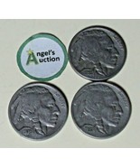 Buffalo Nickel 1935 P, 1936 P and 1937 P Buffalo Nickel AA20BN-CN2185 - $54.55 CAD