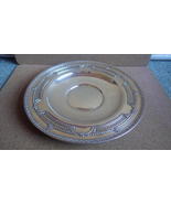 VINTAGE WALLACE 10 INCH STERLING SILVER PIERCED REPOUSSE TRAY 3490-3 279... - £296.31 GBP