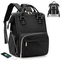 Unisex Travel Laptop Backpack Bag Waterproof Stylish Usb Port Men Women Rucksack - £38.94 GBP