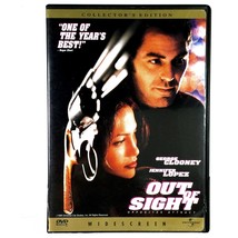 Out of Sight (DVD, 1998, Widescreen) Like New !    George Clooney  Ving Rhames - £5.33 GBP