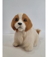 Creepy Eyes Cute Dog Pekingese Taxidermy Style Furry Figure 6 Inches Tall - £12.95 GBP