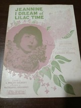 1928 Colleen Moore &quot;Lilac Time&quot; Movie Sheet Music &quot;J EAN Nine I Dream Of Lilac&quot; - £23.64 GBP