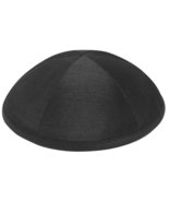Yofah Religious Articles Adult Raw Silk Kippah 6 inch Diameter Grey - $181.96 MXN+