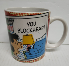 peanuts Lucy you blockhead by Gibson mug - £5.32 GBP