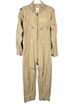 U.S. MILITARY PILOTS FLYER'S FLIGHT SUIT CWU 27/P DESERT TAN (42-LONG) -... - $49.50