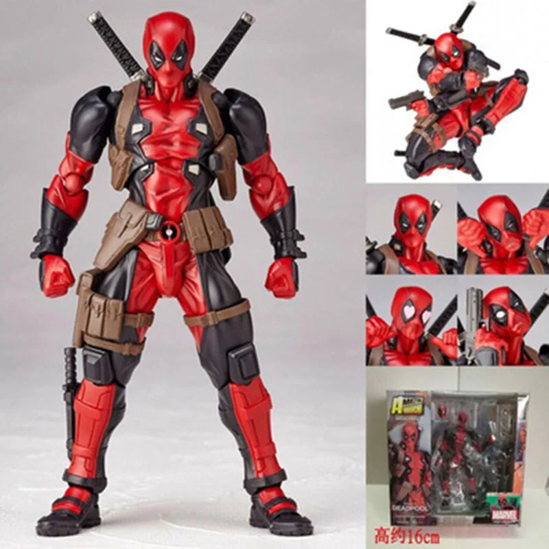 Marvel 16CM X-MAN GK DeadPool Figurine Super Hero Articulate Joints Moveable - £21.97 GBP+