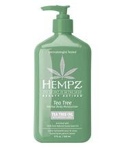  Hempz Tea Tree Body Moisturizer Lotion, 17 Oz.