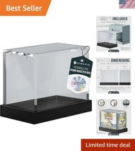 Acrylic Booster Box Protector with Black Base - Ultimate Display for PKM... - $42.00