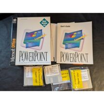 1994 Microsoft PowerPoint Version 4.0 Windows Software 3.5 Floppy Disks - $24.74