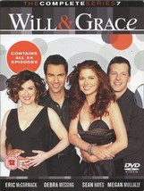 Will And Grace: The Complete Series 7 DVD (2006) Eric McCormack Cert 12 6 Discs  - £14.90 GBP