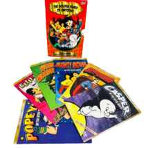 Golden Years Of Cartoons Superman Mighty Mouse Casper Popeye Betty Boop Woody - £26.97 GBP