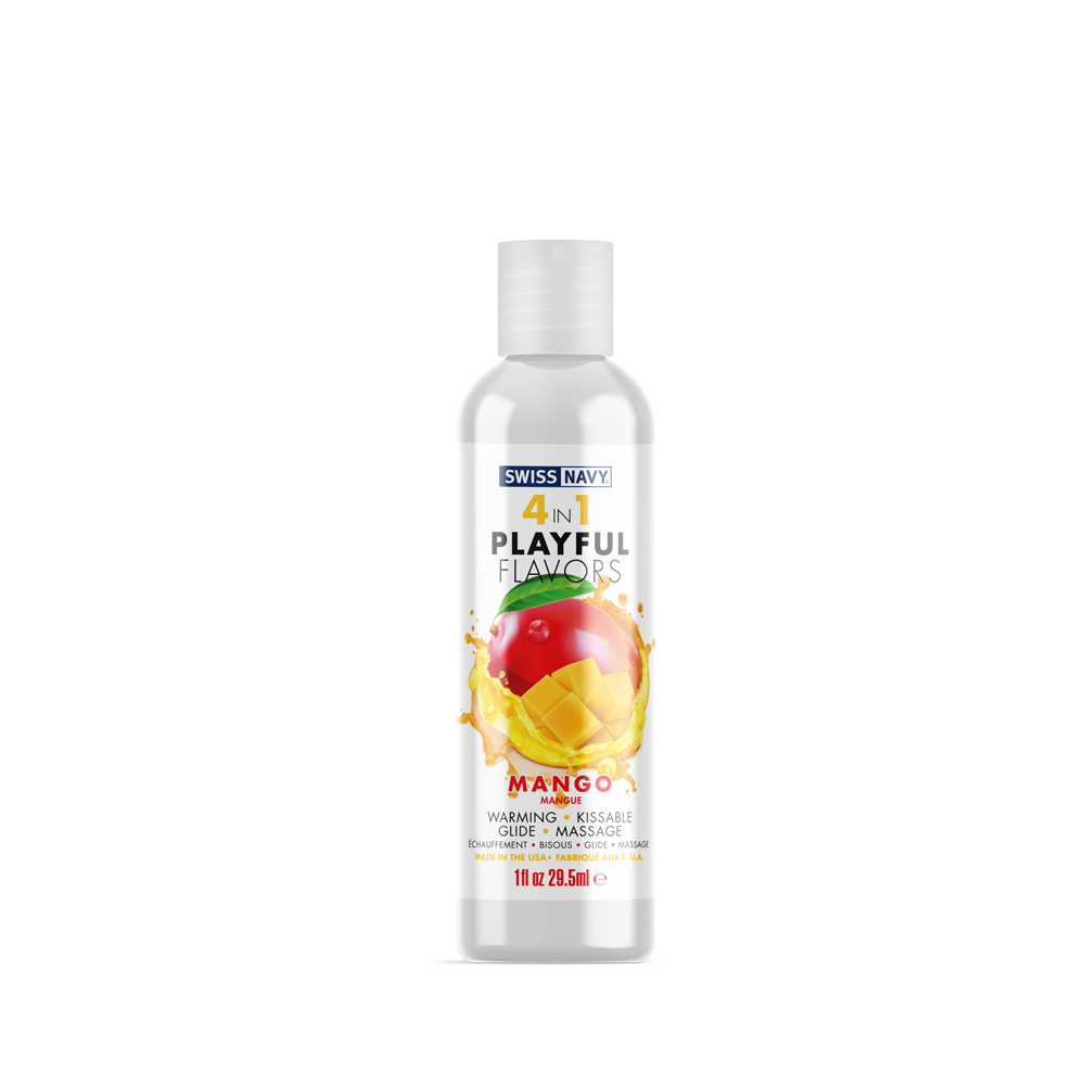 Swiss Navy 4 In 1 Mango Lubricant 1 oz. - $8.45