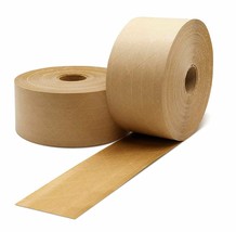 Reinforced Tapes Water Activated Gummed Paper Tape 3&quot; x 500&#39; 6 Rolls - £84.95 GBP