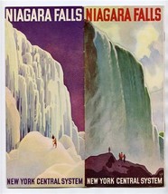 New York Central System Niagara Falls &amp; Old Fort Niagara Brochure 1940 - £22.15 GBP