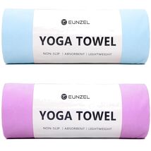 2-Pack Non-Slip Microfiber Yoga Towel 72”x26.5” for Hot Yoga &amp; Pilates - $46.48