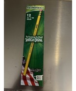 Vintage Dixon Ticonderoga 13882 Pencils No 2/HB Soft 1 Boxes 12 Count US... - $9.89