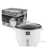 20-Cup Rice Cooker Or Food Warmer Steamer Electric Nonstick Easy To Use In White - $23.74