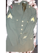 DEROSSI & SON SERGE AG-489 CLASS A DRESS GREEN ARMY UNIFORM JACKET COAT 39L - €47,62 EUR DEROSSI & SON SERGE AG-489 CLASS A DRESS GREEN ARMY UNIFORM JACKET COAT 39L - €47,62 EUR