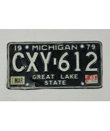 1979 Michigan Vehicle License Plate CXY-612 - $18.81