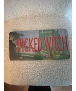 New Wizard Oz Collector Series License Plate WICKED WITCH Other Car Is A... - $189.28 MXN