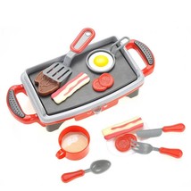 Breakfast Griddle Electric Kitchen Grill Pretend Food Playset - £34.47 GBP