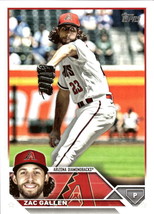 2023 Topps #412 Zac Gallen NM-MT Diamondbacks ID:57173 - £1.36 GBP